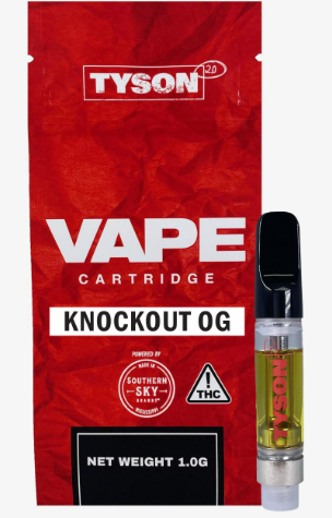 Photograph of product: Tyson 2.0  | 1g | Knockout OG | Cartridge