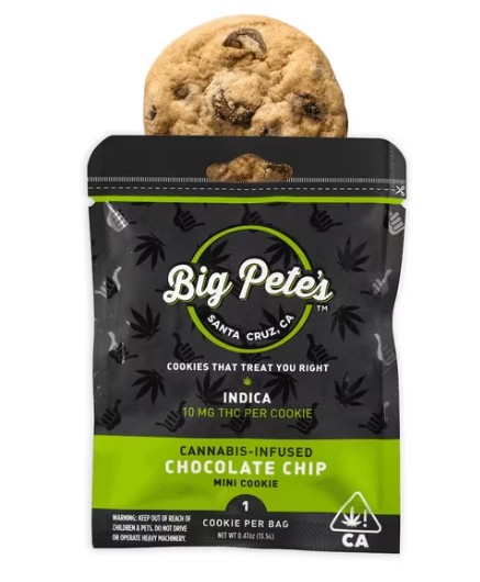 Photograph of product: BIG PETE'S CHOCOLATE CHIP COOKIE Oui'd 10MG