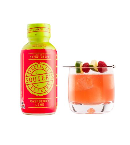 Photograph of product: Squier's | Raspberry Lime au chocolat Rosin Elixir 500mg