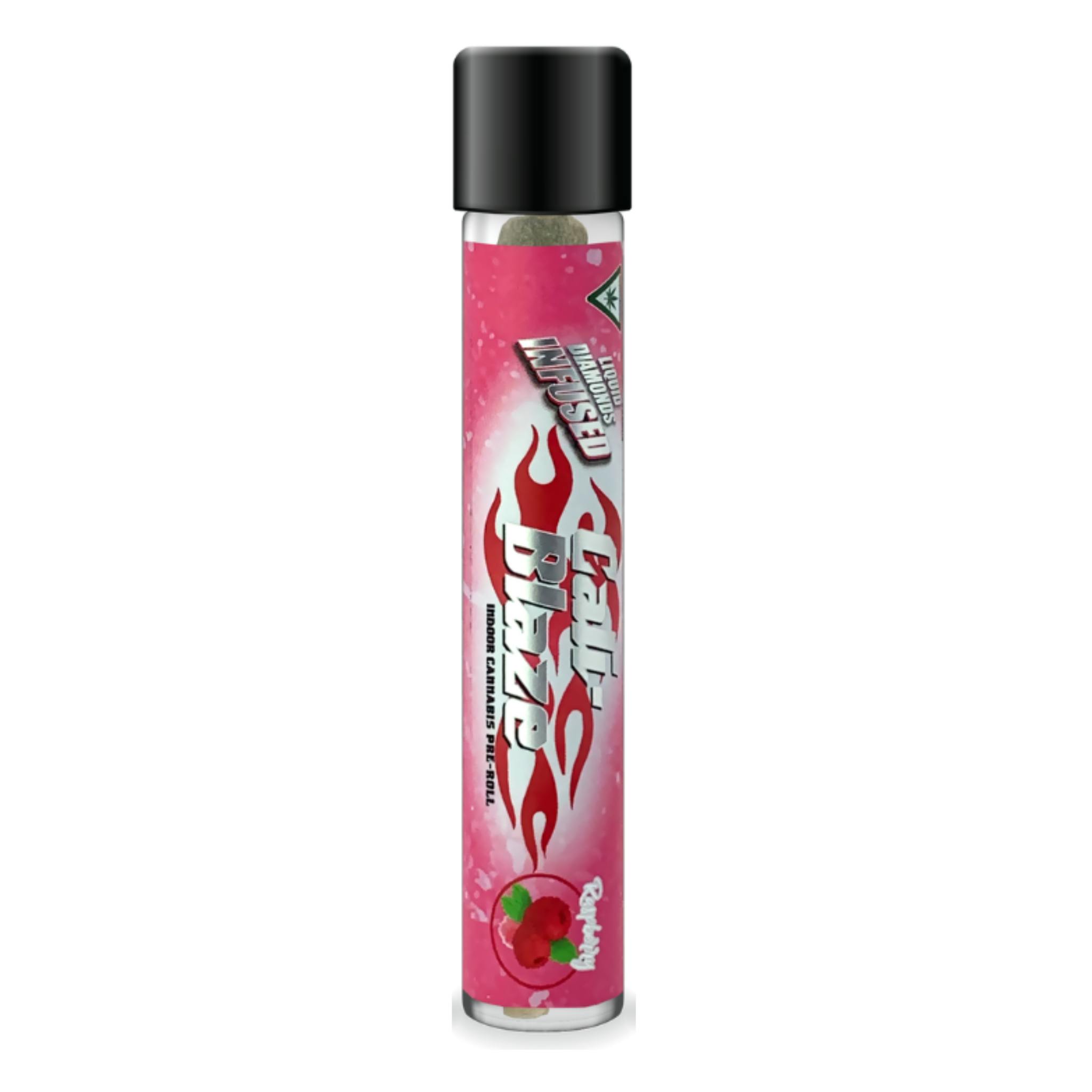 Photograph of product: CALI BLAZE | RASPBERRY - INFUSED PRE ROLL