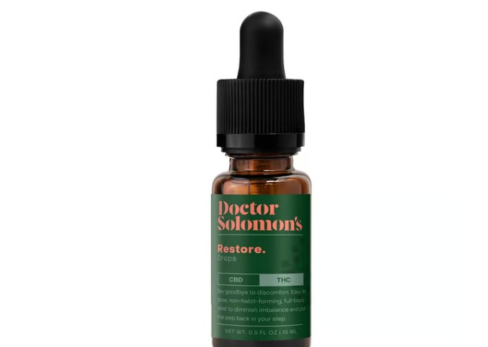 Photograph of product: GTI Dr Solomon's Tincture - Restore 1:1 200mg