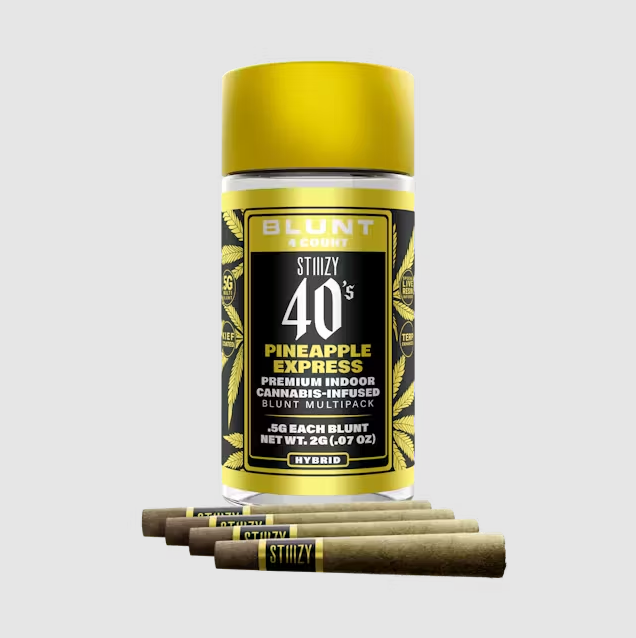 Photograph of product: 40's Infused Mini Blunts 5 Pk | Pineapple Express