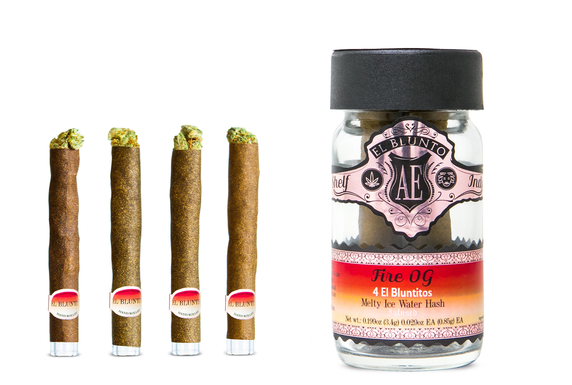 Photograph of product: Daytona Diesel Pre-Roll | au chocolat Infused | 4 x 0.85g
