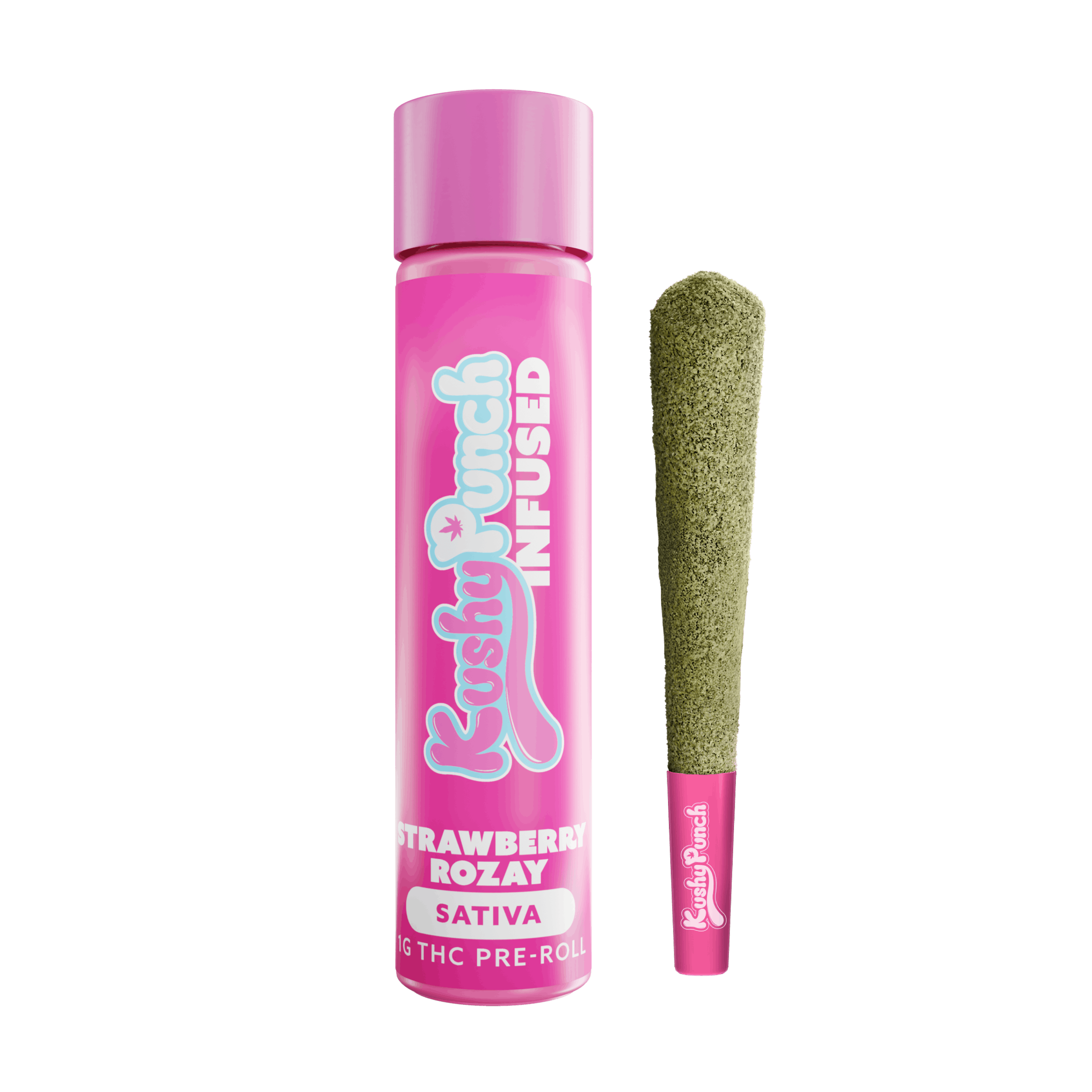 Photograph of product: Strawberry Rozay Infused Pre-Roll