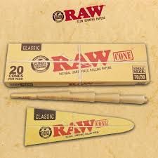 Photograph of product: Raw Classic Cones - 20 Pack 1 1/4 - 