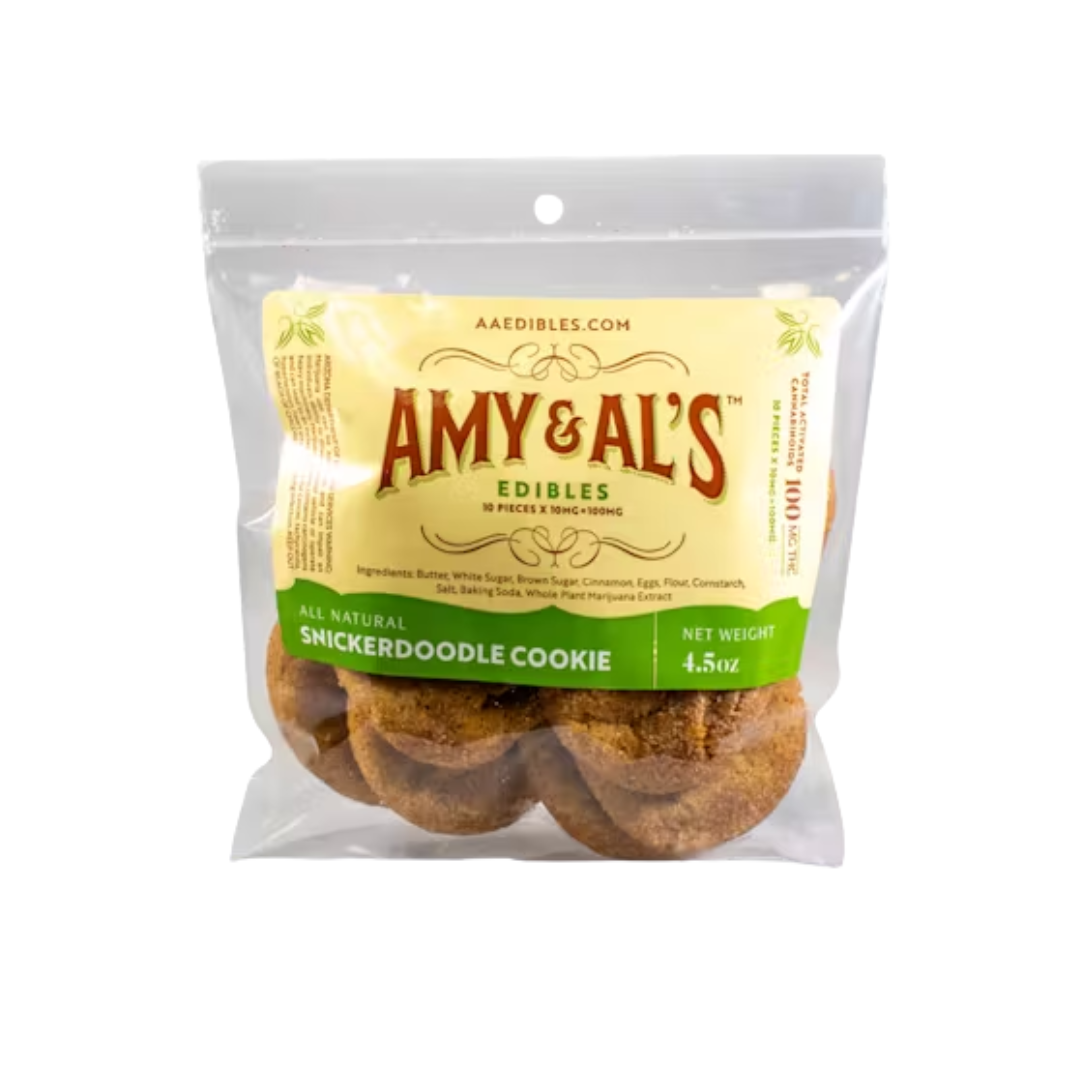 Photograph of Product: Snickerdoodle Cookies 10 Pack | 100mg