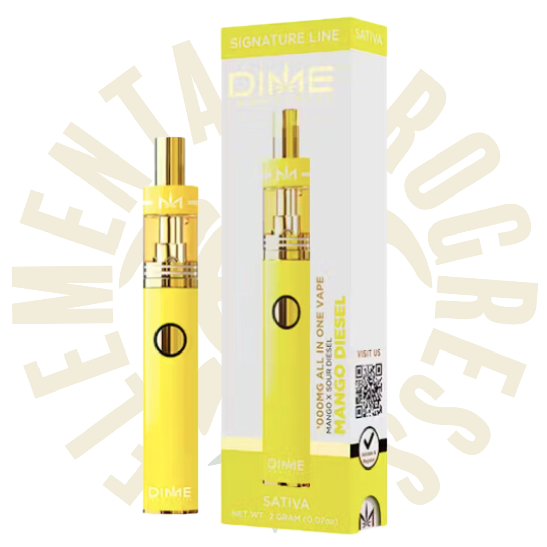Photograph of product: Dime Disposable - Mango Diesel
