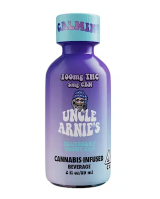 Photograph of product: BLUEBERRY NIGHT CAP 100MG SHOT 5MG CBN