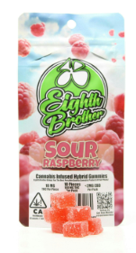 Photograph of product: SOUR RASPBERRY 10 PACK GUMMIES