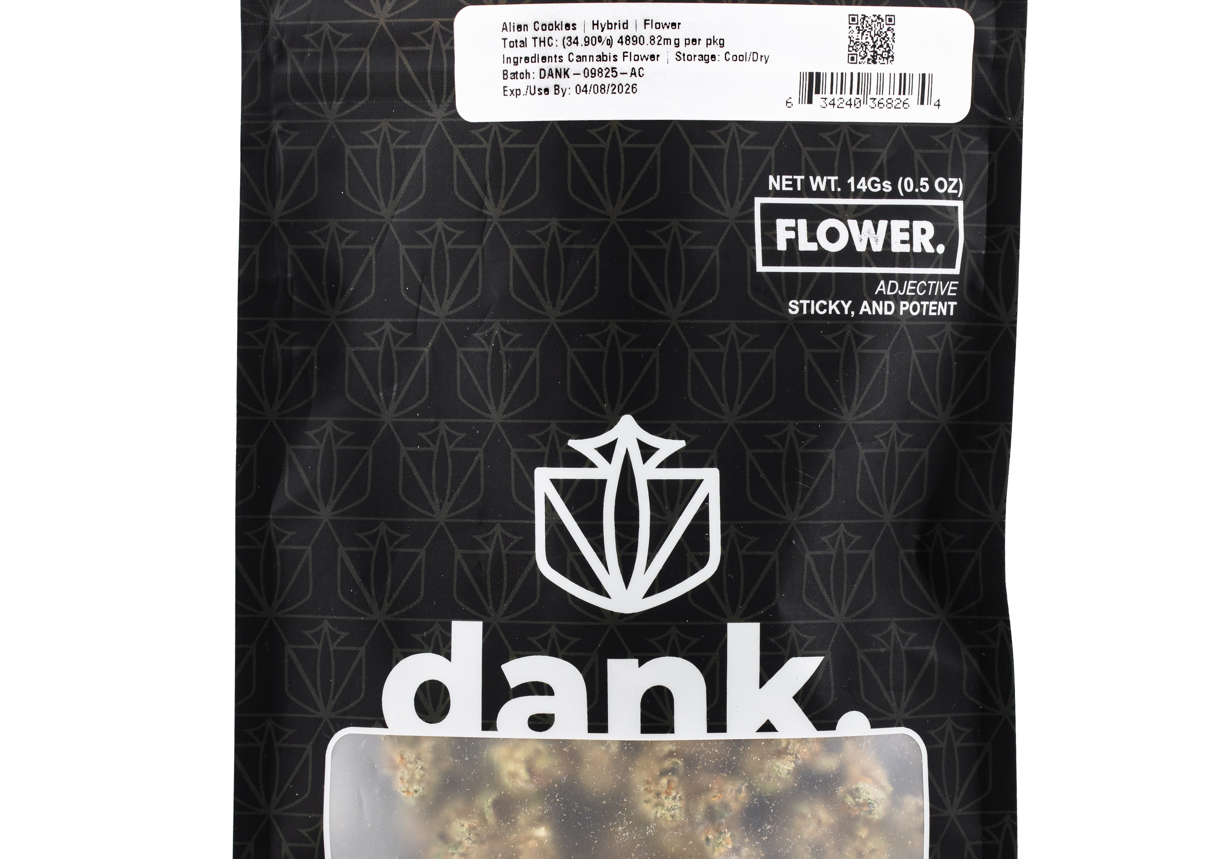Photograph of product: ALIEN COOKIES (14 GRAMS) - 14g
