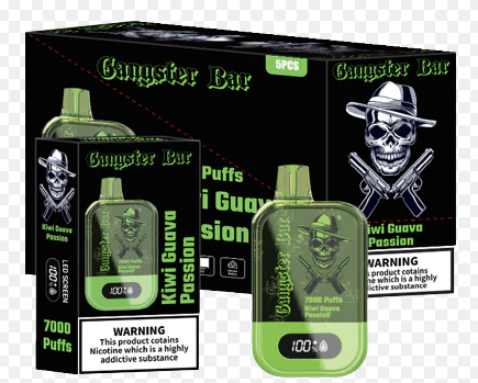 Photograph of product: Gangster Bar - Kiwi Guava Passion