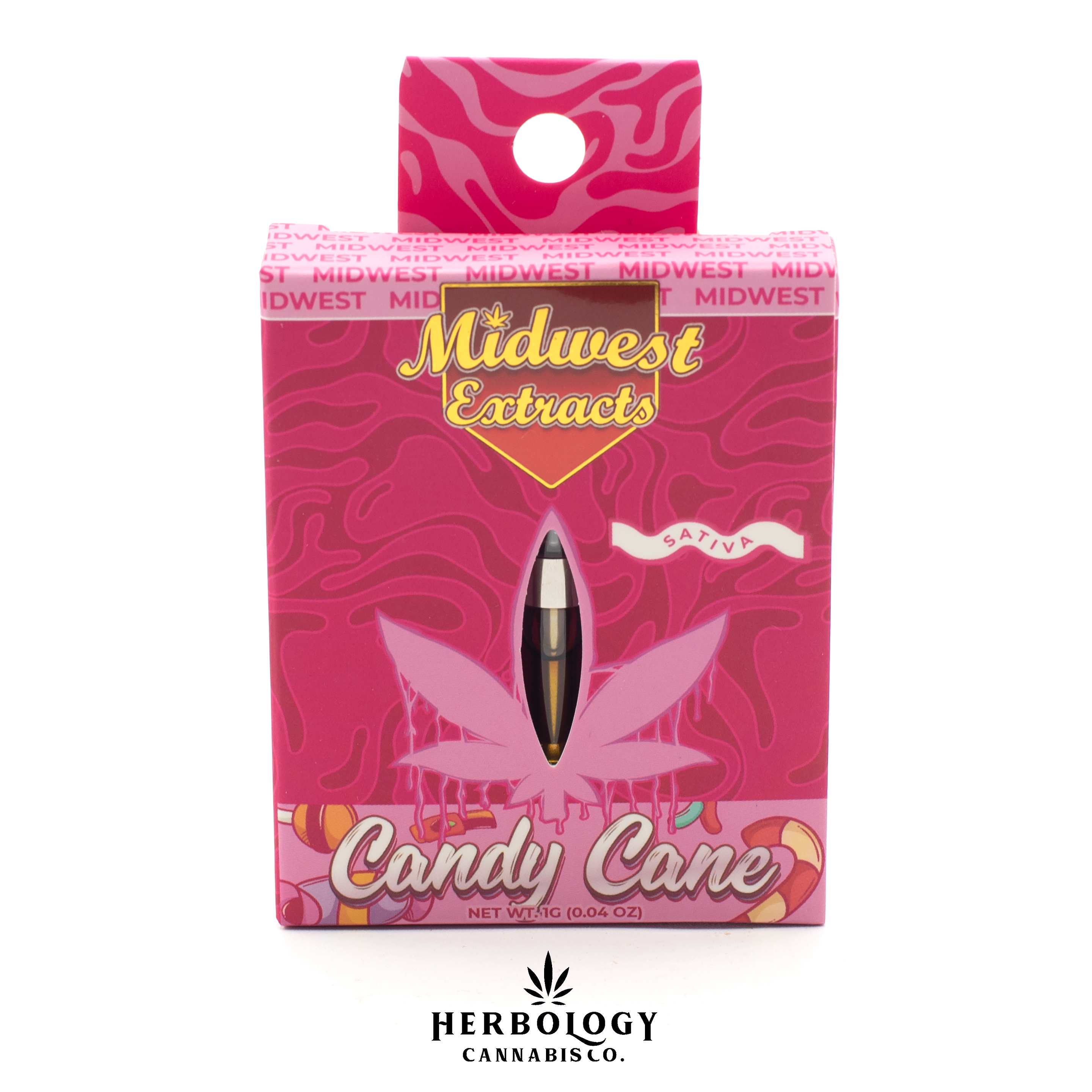 Photograph of product: Midwest Extracts | Distillate 510 Cart | Cherry Lemon Pie | 1g