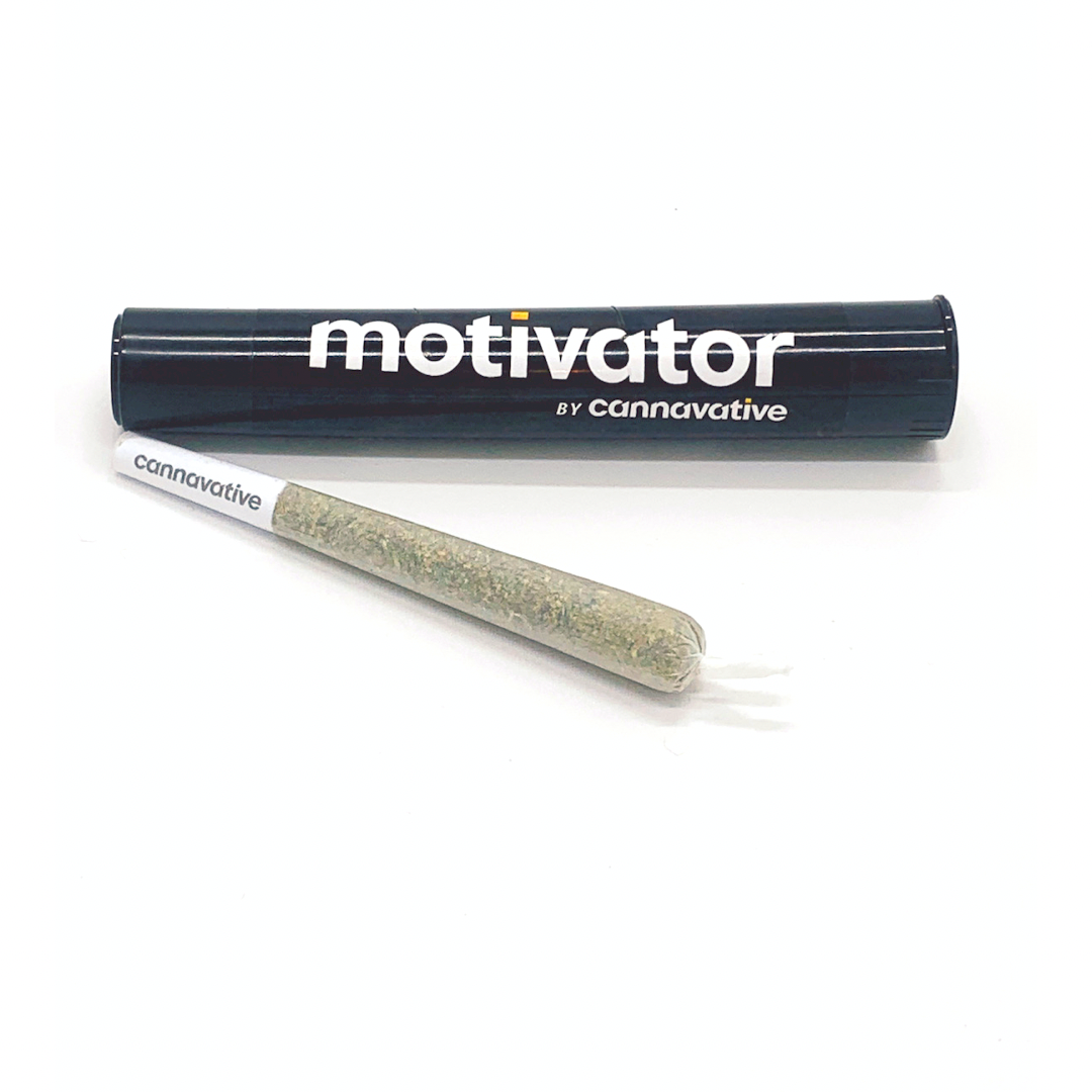 Photograph of product: CannaVative Tahoe Fresh (H) Motivator Infused Pre-Roll 1g