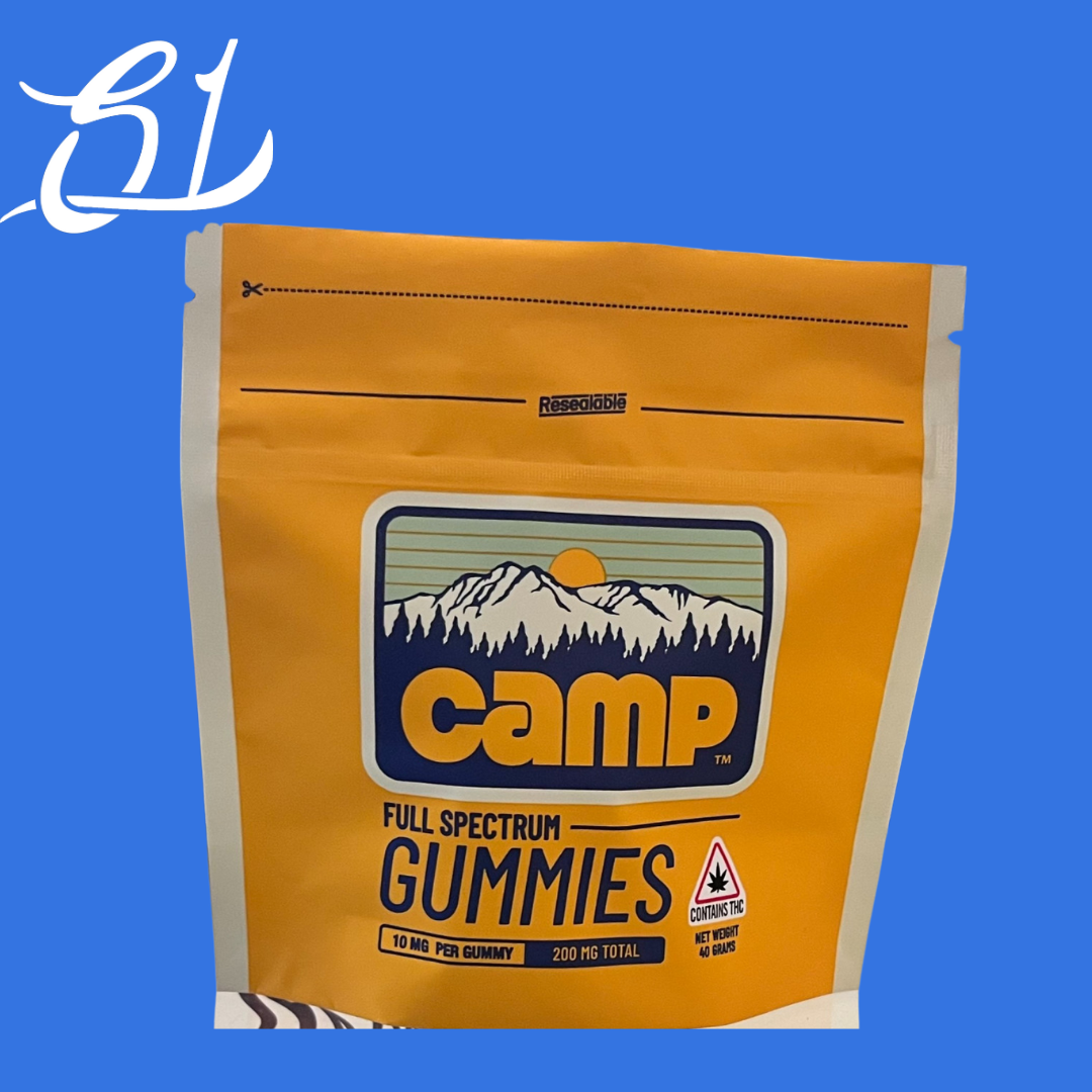 Photograph of product: 200mg Oui'd Gummies - Blood Orange