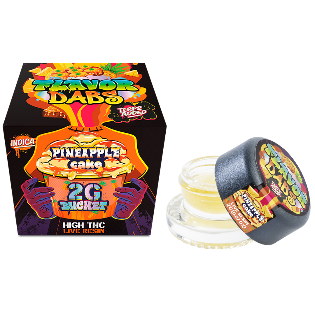 Photograph of product: Loud And Clear - Pineapple Cake (Oui'd) Live Resin Flavor Dabs