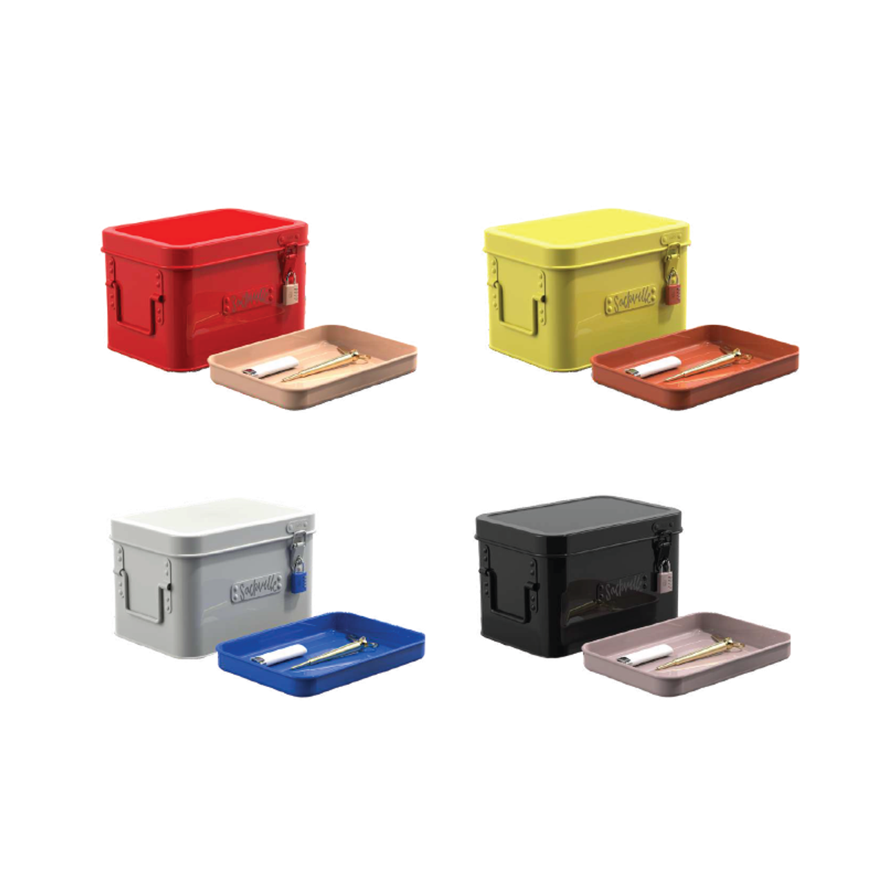 Photograph of product: SACKVILLE - Stash Lock Box - Black