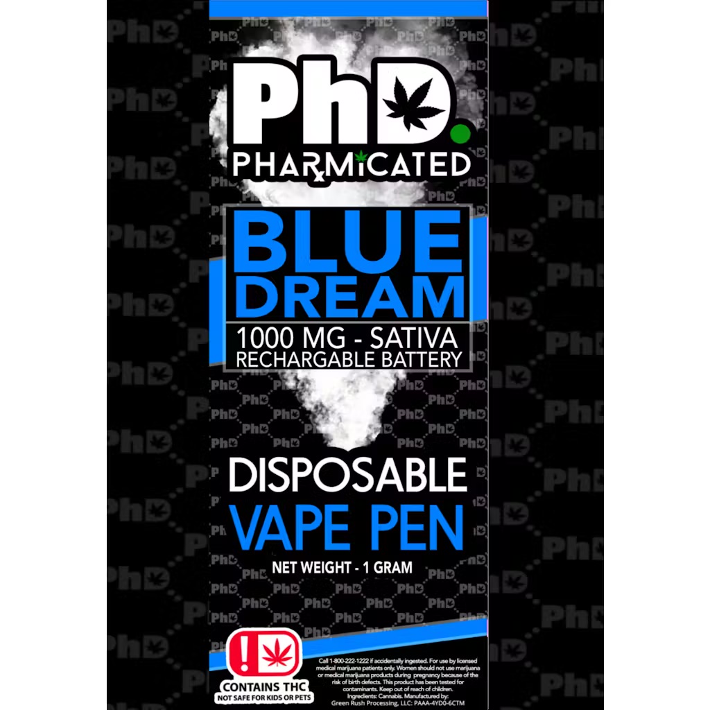 Photograph of product: Blue Dream - Pharmicated Disposable