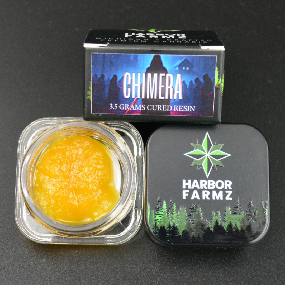 Photograph of product: Harbor Farmz *Baller Jar*   Cured Resin   Chimera