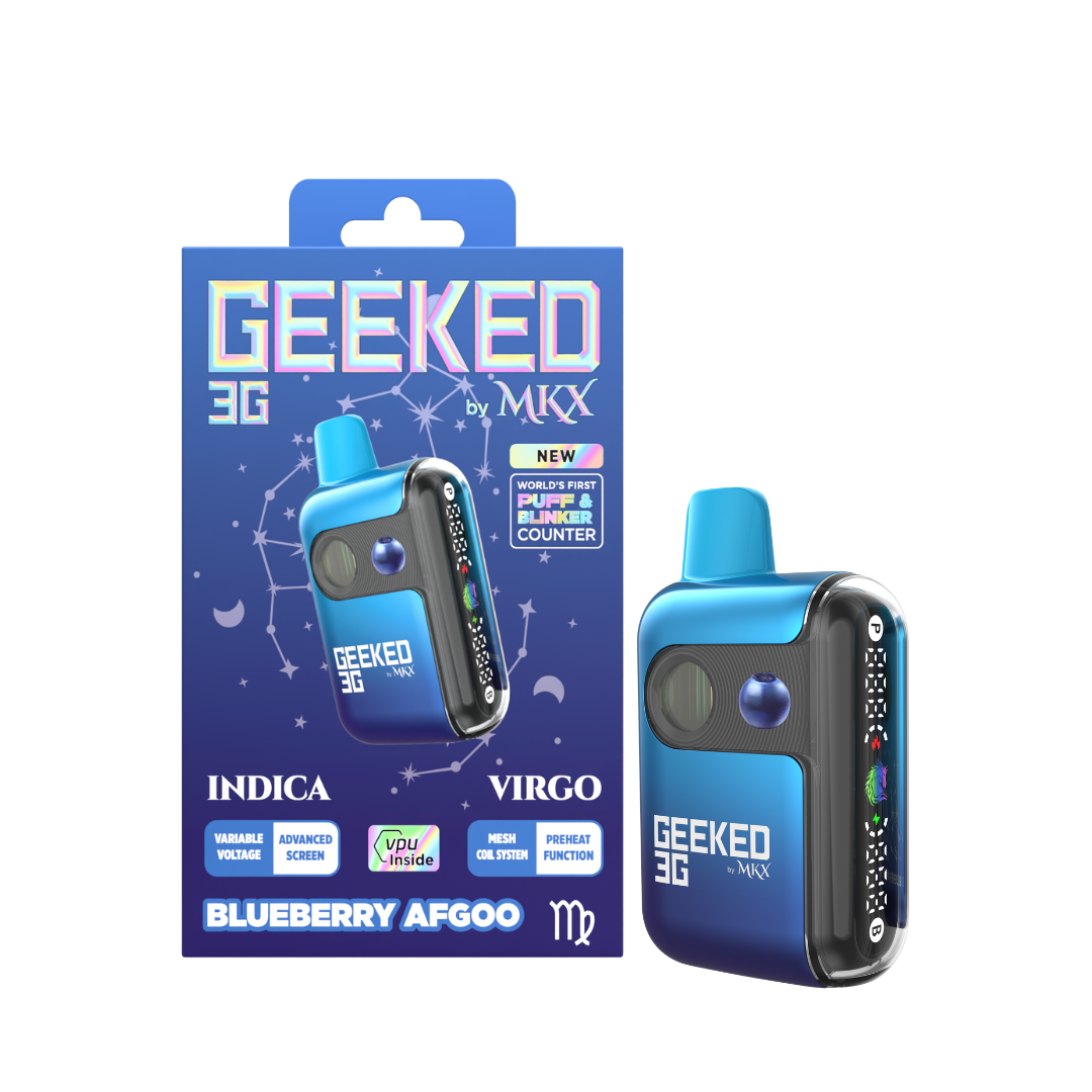Photograph of product: Blue Afgoo Geeked Disposable