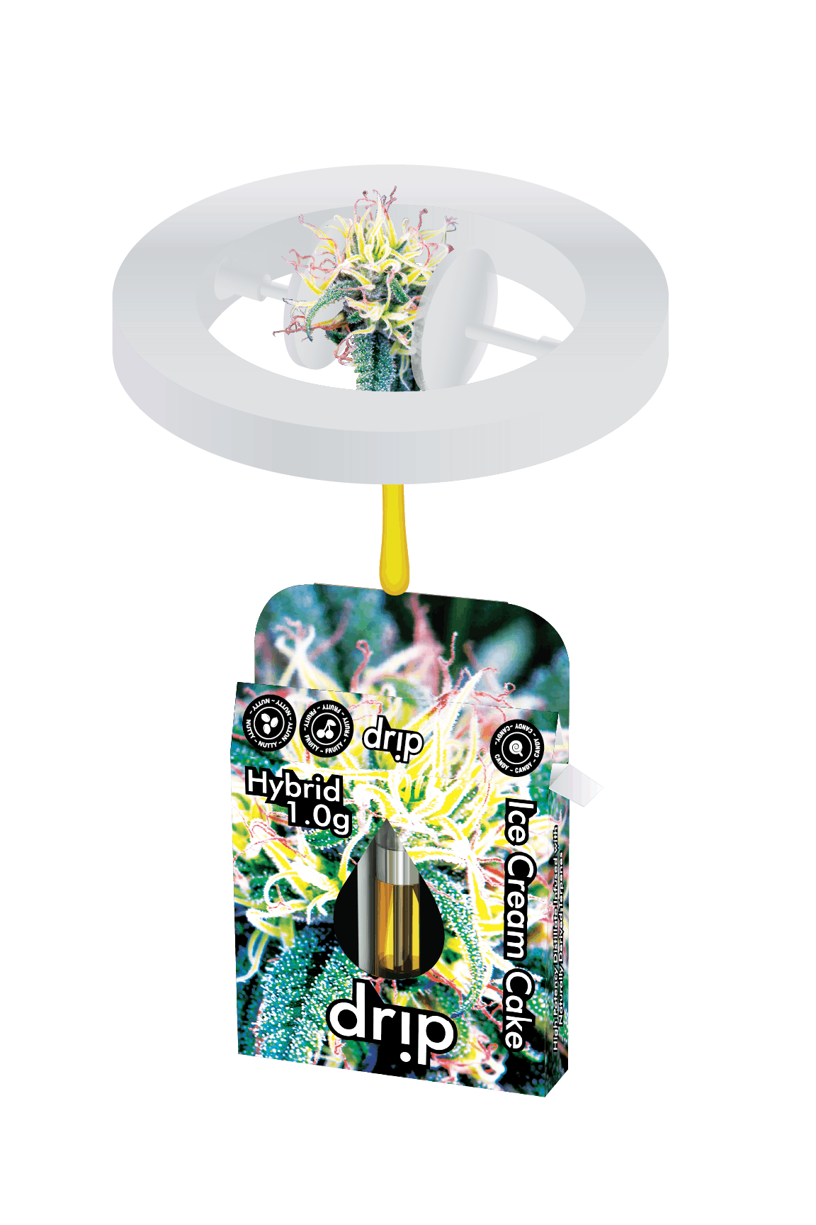 Photograph of product: Drip - Ice Cream Cake Cartridge 1g | 15/$79