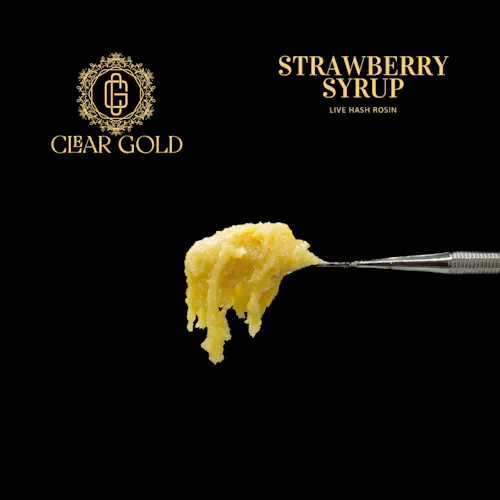 Photograph of product: Strawberry Syrup - Live Rosin 1g
