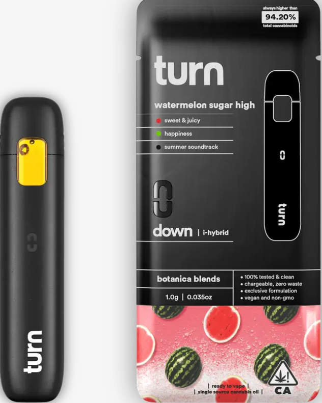 Photograph of product: [Turn] All-In-One - 1g - watermelon sugar high (H)