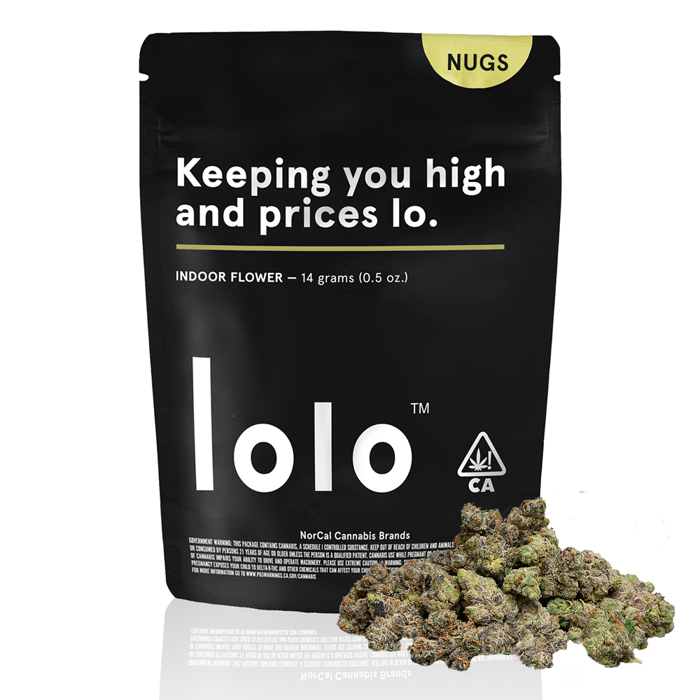 Photograph of product: GUAVA (S) BLACK BAG NUGS 3.5G