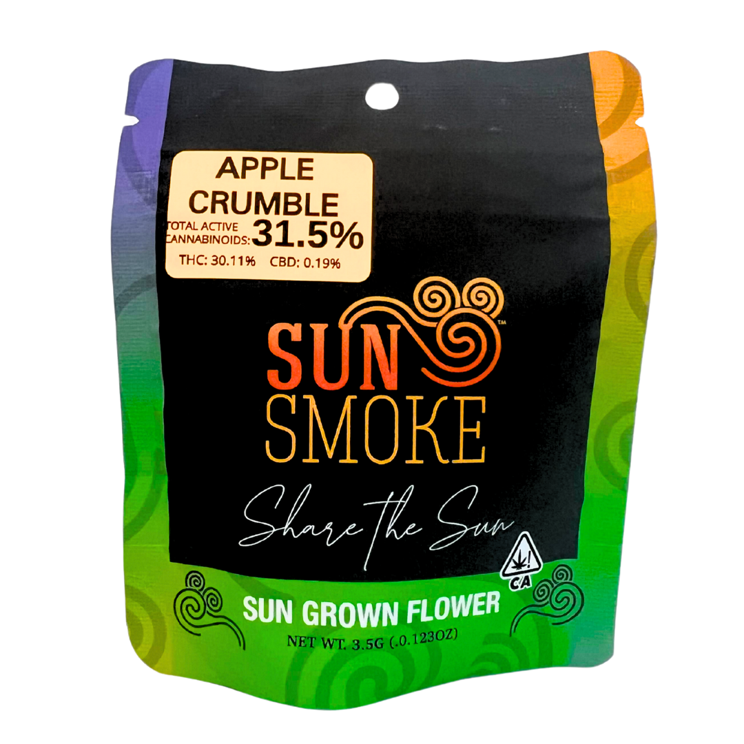 Photograph of product: APPLE CRUMBLE - 3.5g