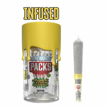 Photograph of product: Pineapple Haze | Terp Infused Pre Roll | 5pk