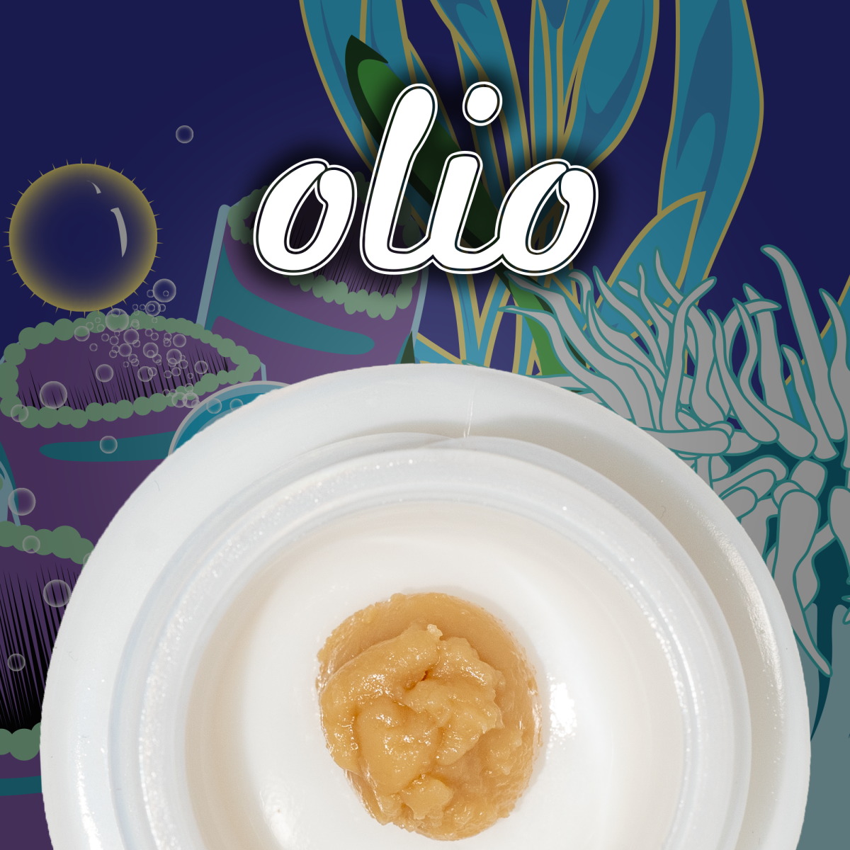 Photograph of product: Olio Wax - Summer Blues Mixed Micron Cold Cure Live au chocolat Rosin
