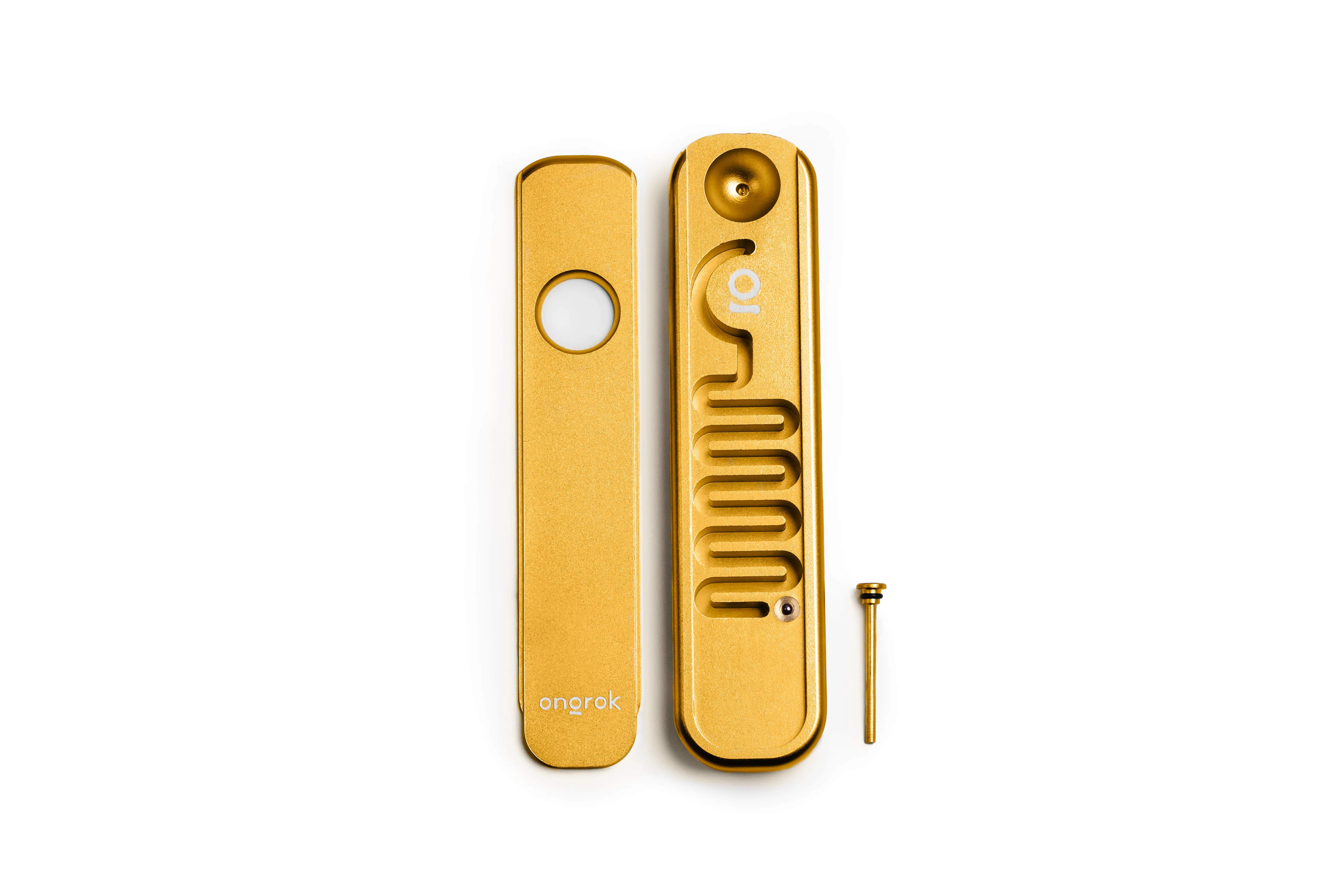 Photograph of product: ONGROK Aluminum Cooling Pathway Pipe Gold