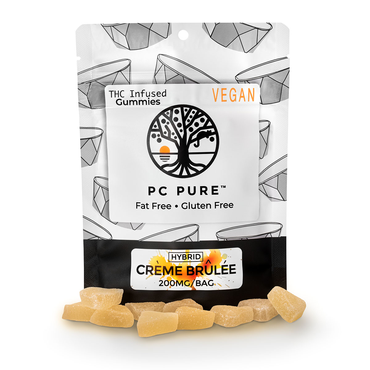 Photograph of product: Creme Brulee | 200MG Gummies