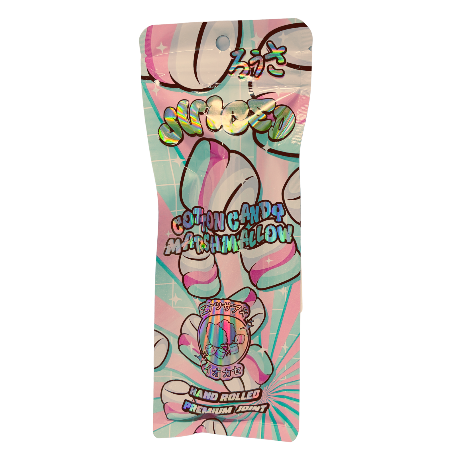 Photograph of product: Juiced | Cotton Candy Marshmallow | 1.3g Preroll