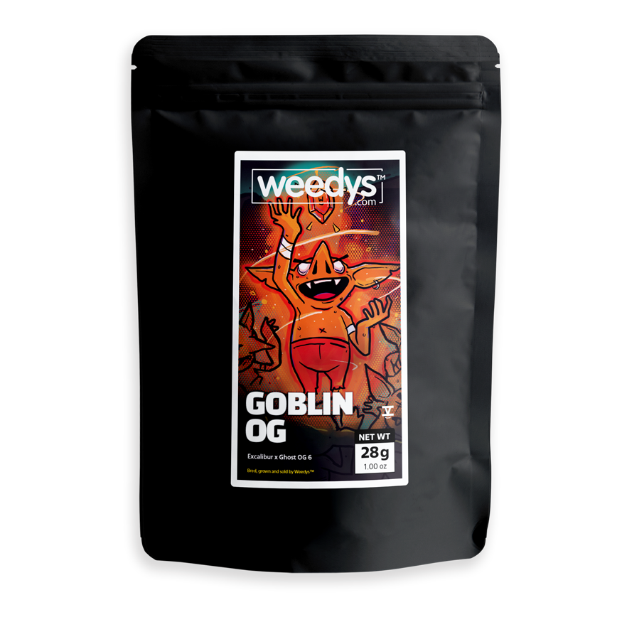 Photograph of product: Goblin OG | 1oz | Ground - 28g