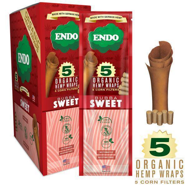 Photograph of product: ENDO Organic Hemp Wrap-5pk-Sweet