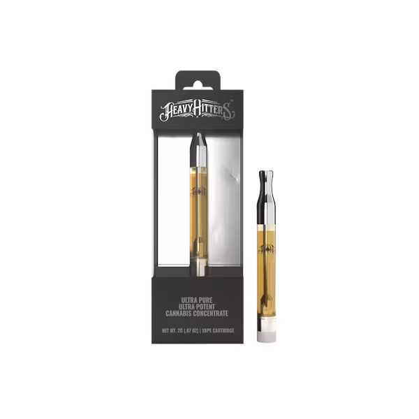 Photograph of product: Heavy Hitters - Grandaddy Purple (I) - 90% - Vape Cart
