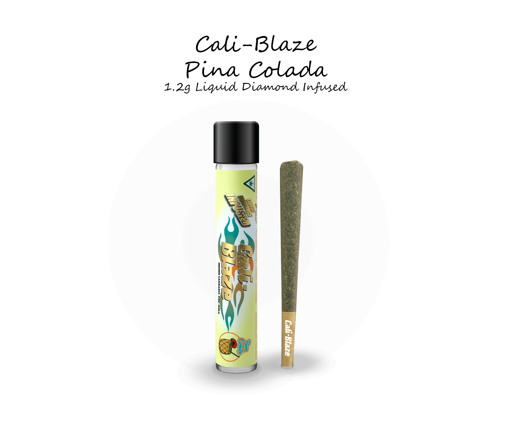 Photograph of product: Cali-Blaze | Pina Colada | 1.2g Infused