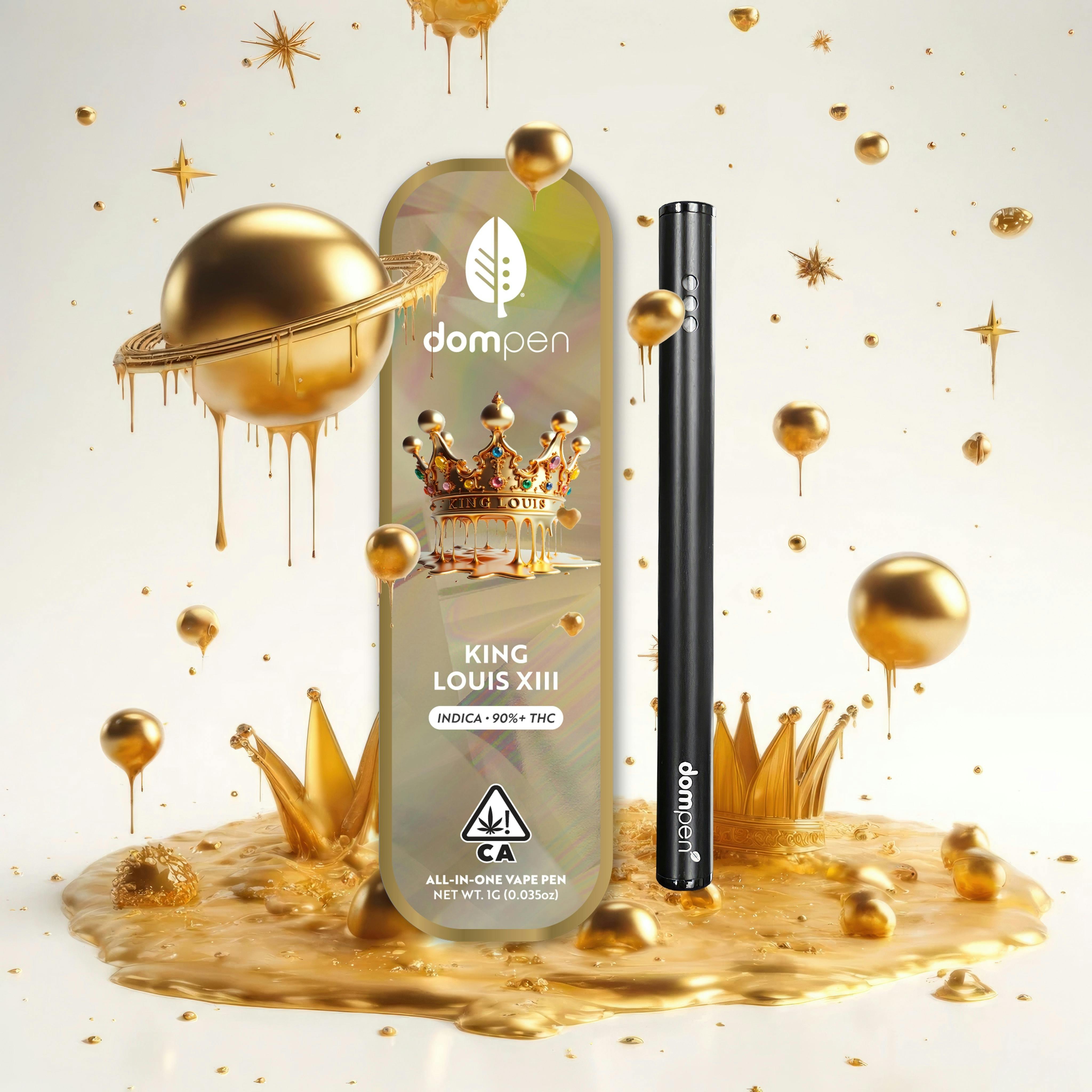 Photograph of product: Disposable Dompen: King Louis XIII