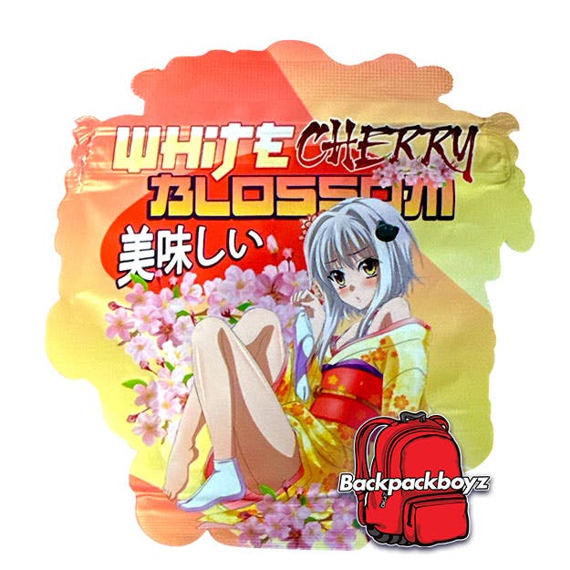 Photograph of product: Backpackboyz x High Tolerance - White Cherry Blossom - 3.5g - 