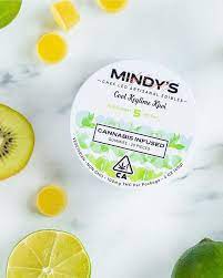 Photograph of product: Mindy's Key Lime Kiwi 100mg 20pk