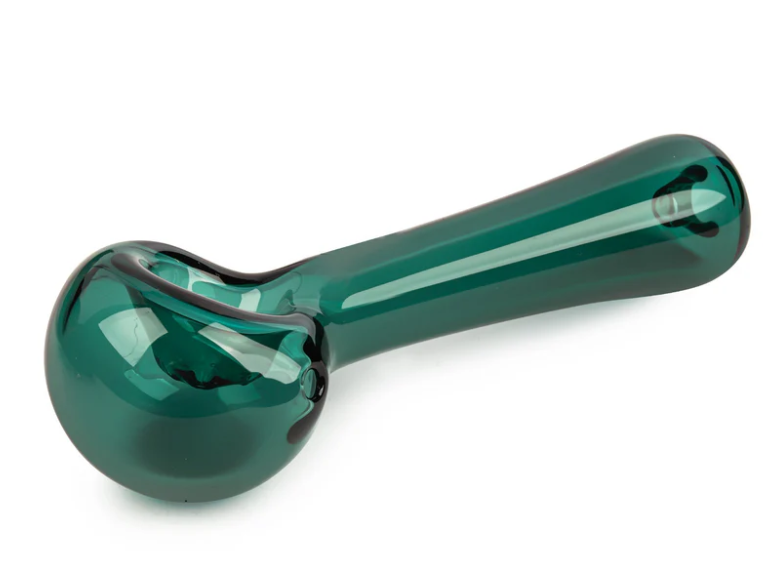 Photograph of product: 4.5" Spoon Hand Pipe - Teal