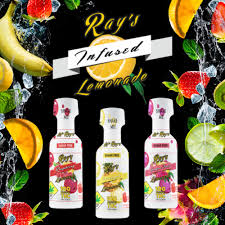 Photograph of product: Ray's Lemonade Lil Rays Sugar Free Pineapple 100mg