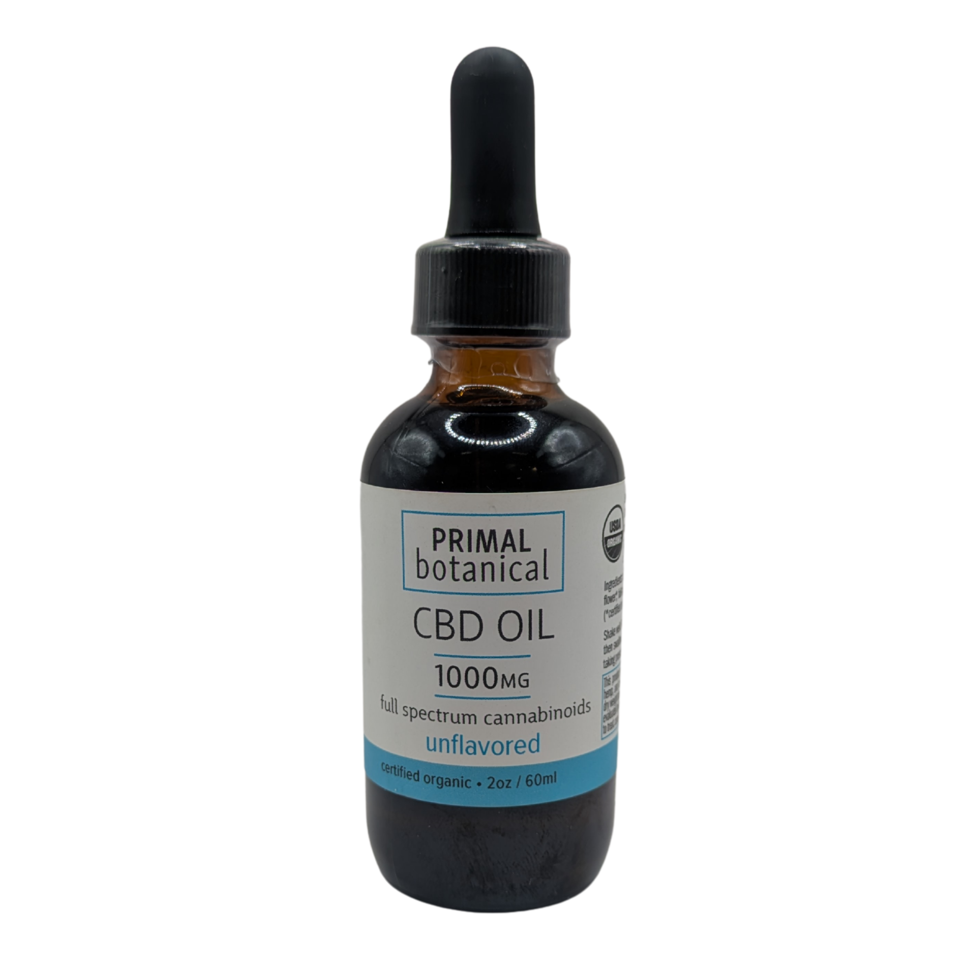 Photograph of Product: Unflavored CBD Oil | 1000mg |