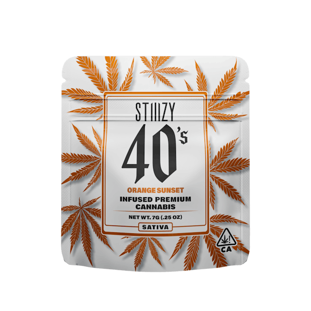 Photograph of product: 40's Orange Sunset Infused 7g - 