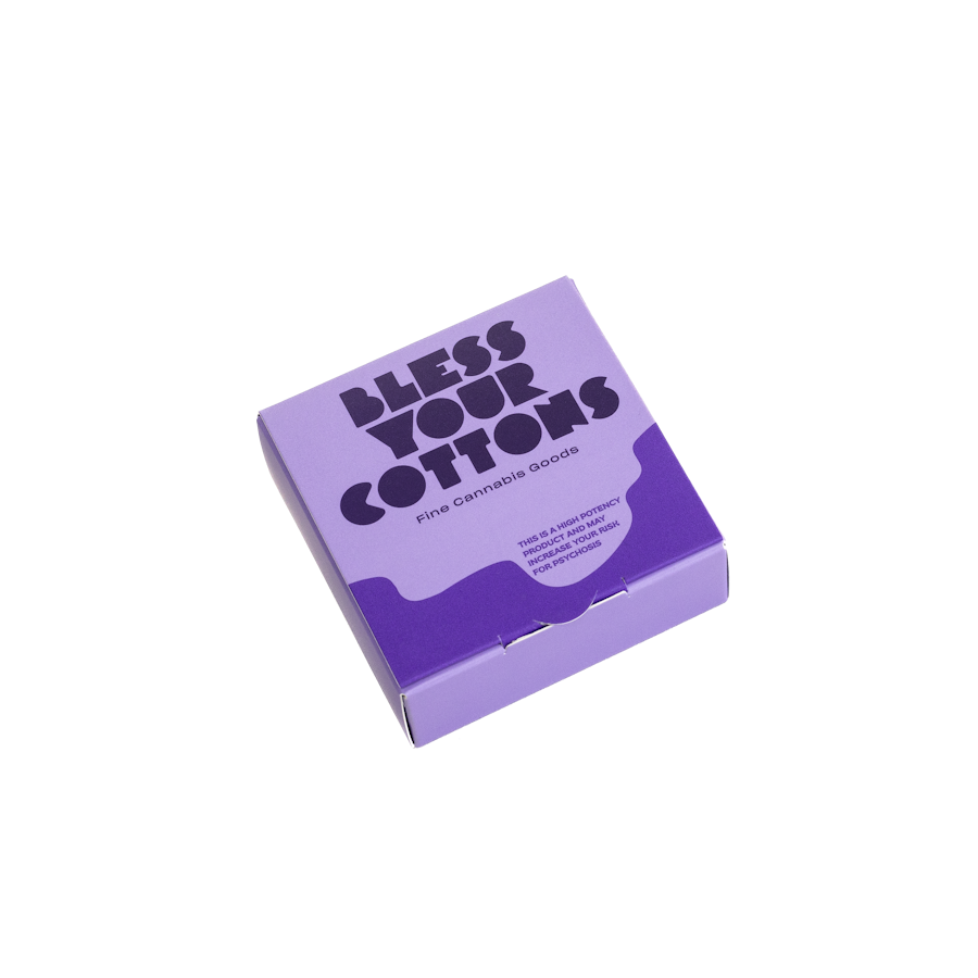 Photograph of product: Bless Your Cottons | Rainbow Wooks | 1g Live Rosin