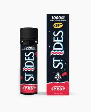 Photograph of product: CHERRY BOMB SYRUP [1000MG]