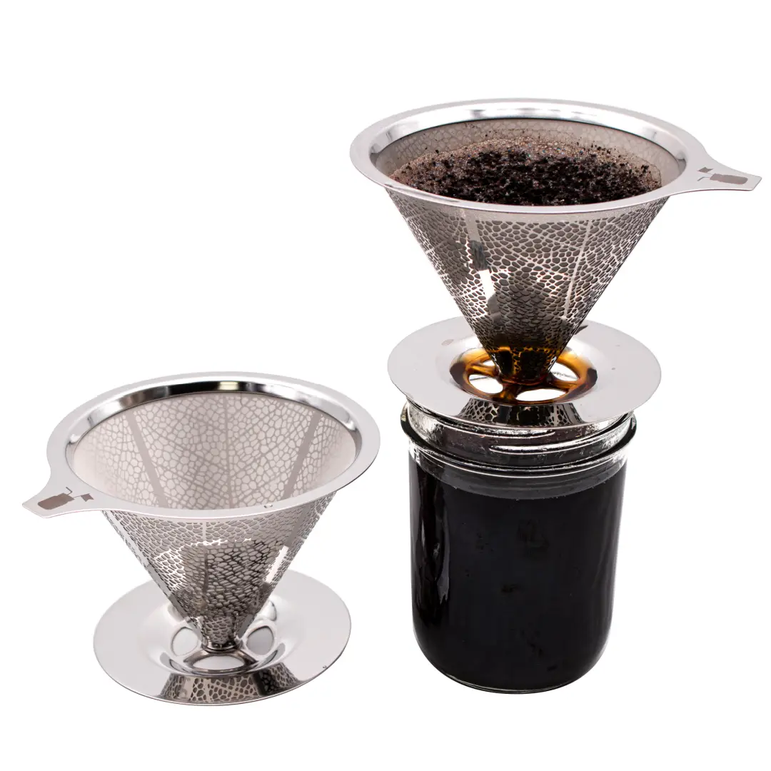 Photograph of product: DRIP COFFEE FILTER FOR MASON JAR
