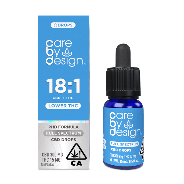 Photograph of Product: 18:1 Full Spectrum CBD Drops | 15ml - 