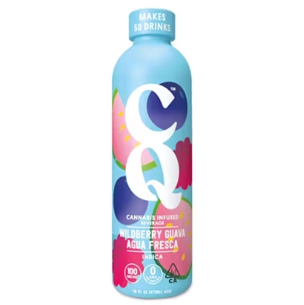 Photograph of product: CoC CQ Beverages - Wildberry Guava Agua Fresca 2.2oz Shot 25mg