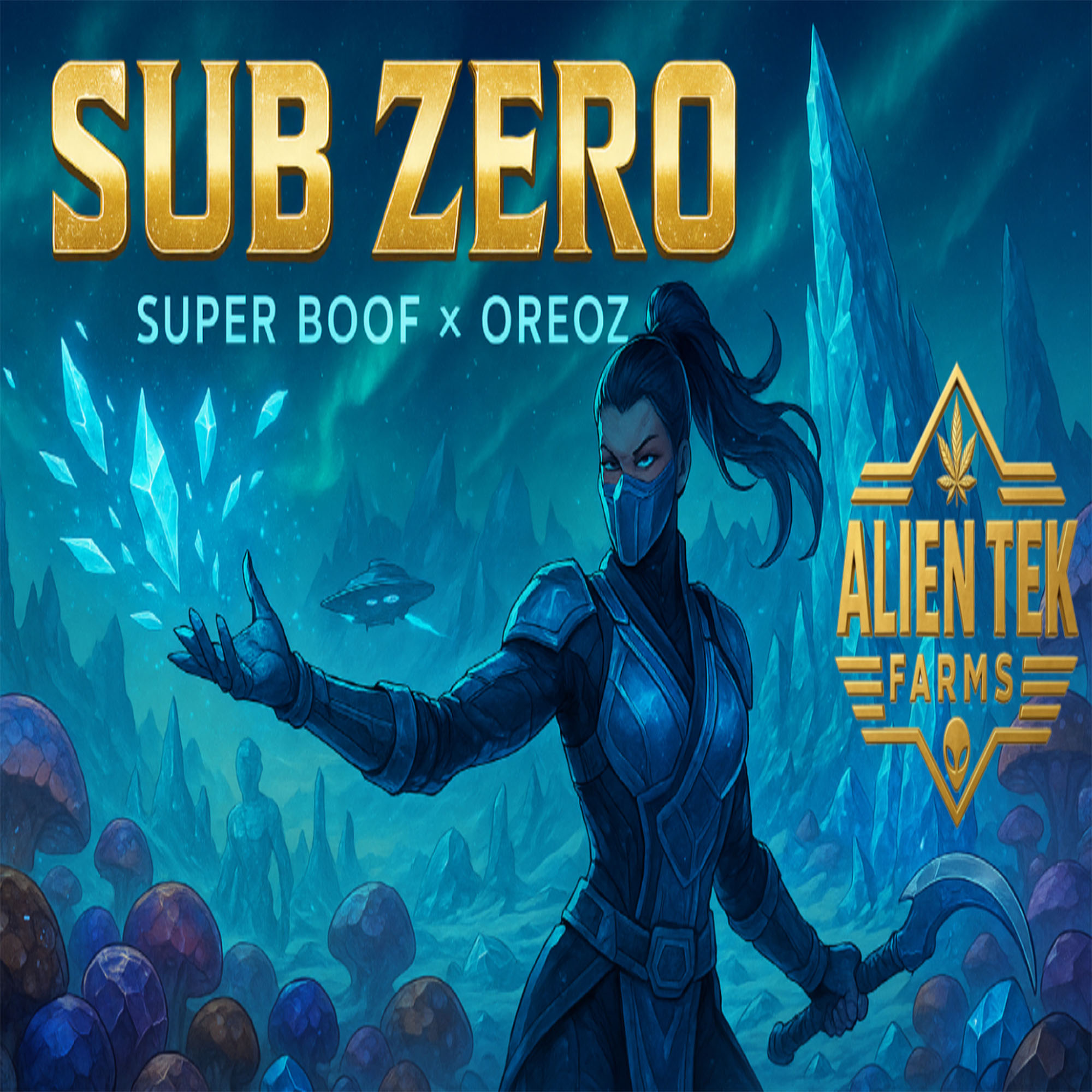 Photograph of product: Alien Tek Farms - 14g Prepack - Sub Zero